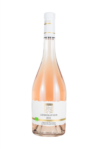 Bouteille de vin rosé Admiration 2024 AOP Côtes de Provence – Domaine Bourrian