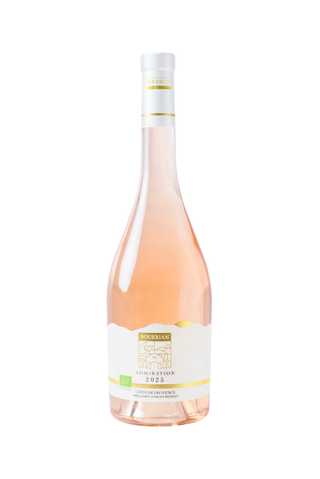 Bouteille de vin rosé Admiration 2025 AOP Côtes de Provence – Domaine Bourrian