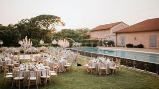Réservation exterieur pour un mariage dans un domaine viticole proche de saint tropez