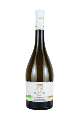 Vin blanc barrique Relation 2023 – AOP Côtes de Provence | Domaine du Bourrian